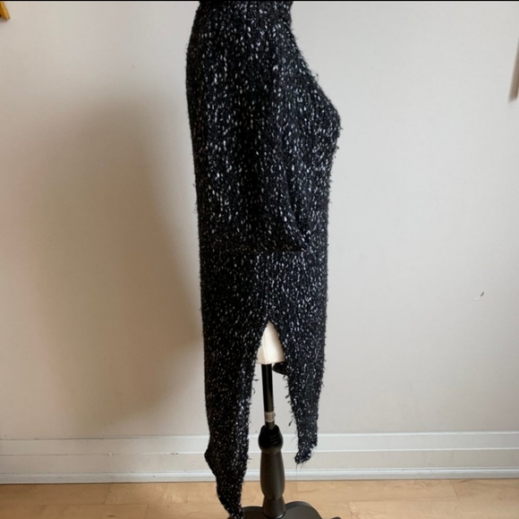 Zara knit | black & White chunky knit tunic dress⭐ - Picture 7 of 7